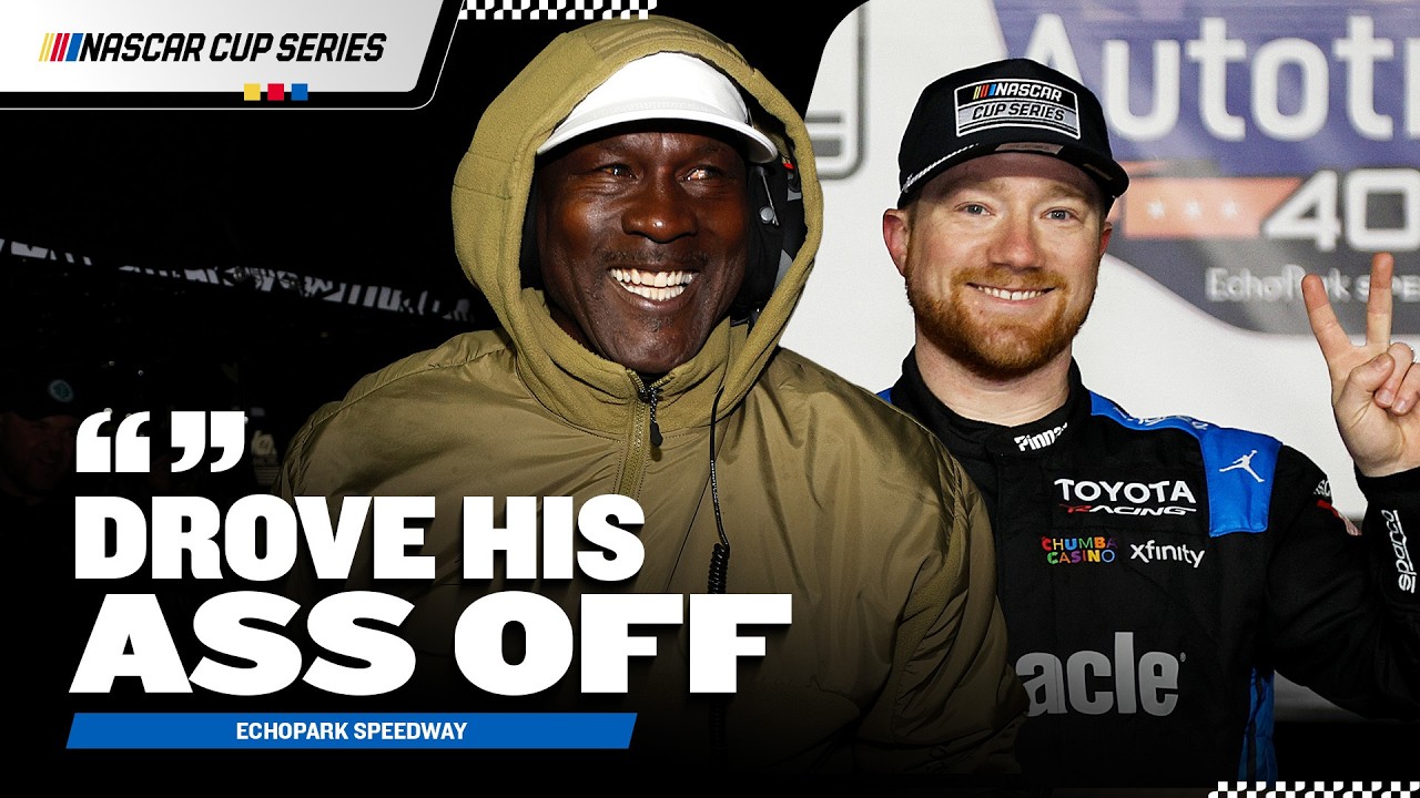 Michael Jordan Celebrates Tyler Reddick’s Back-to-Back Wins | 2026 NASCAR Cup Series