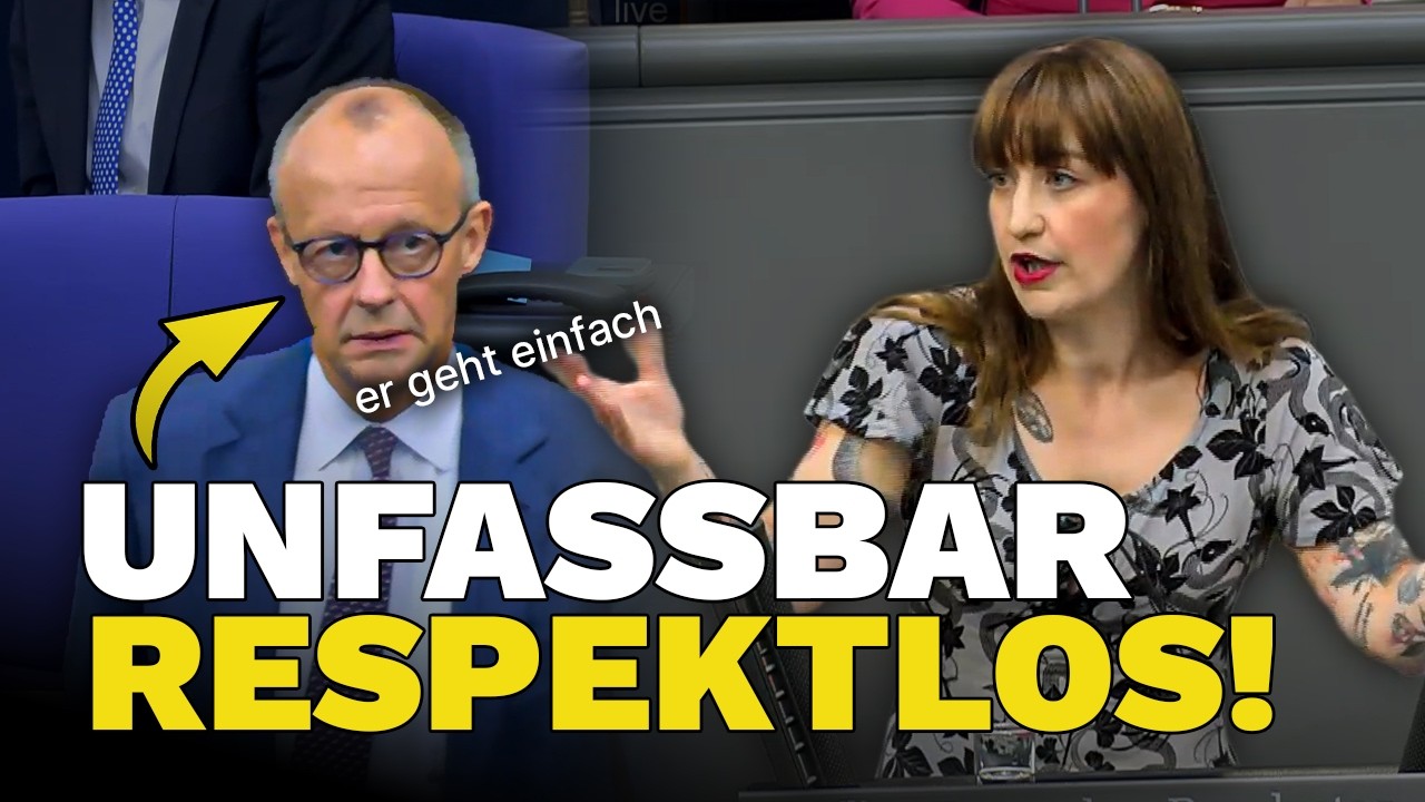 Heidi Reichinnek spricht Merz direkt an - und dann passiert DAS...