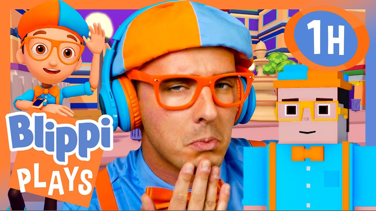 Can You Find These RARE Blippis? | BEST OF BLIPPI PLAYS ROBLOX! | Educational Gaming Videos for Kids