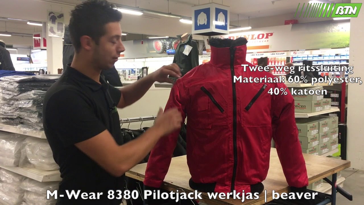 M-Wear 8380 Pilotjack werkjas | beaver - BTN de Haas