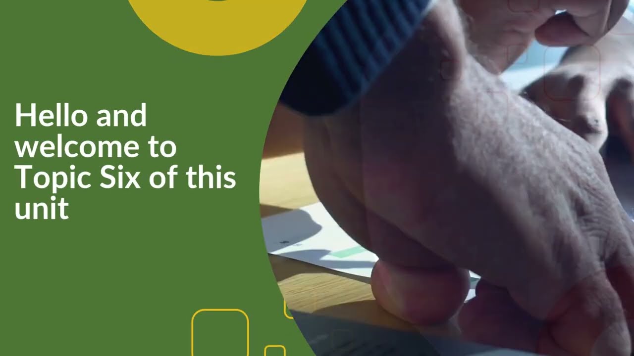 Applied PHC Unit 4, Topic 6 Intro Video