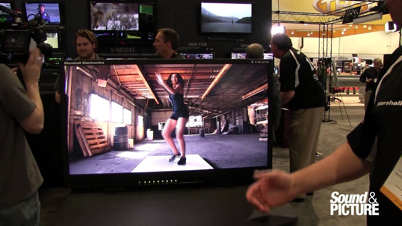 NAB 2014 - Marshall Electronics - 2K & 4K Monitors