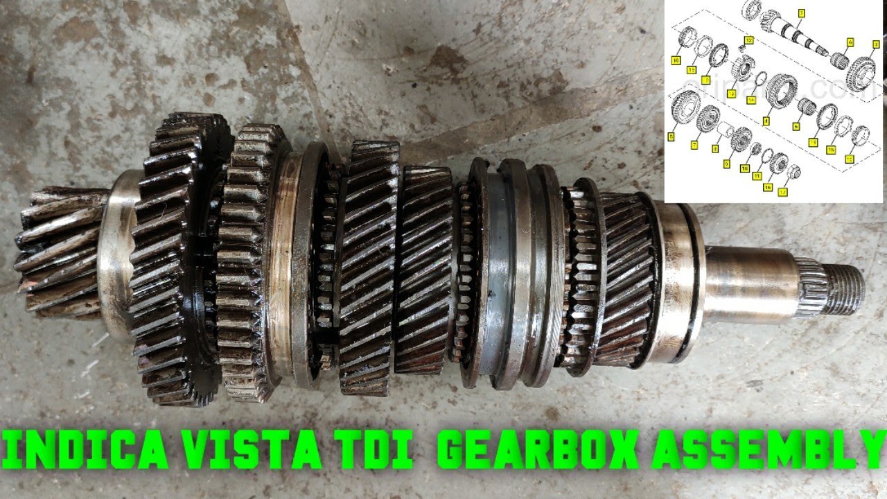 Indica Vista TDI Gearbox Assembly || Hindi || Gearbox Repair