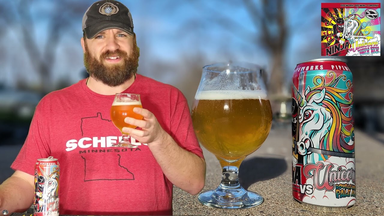 Ninja Vs. Unicorn | Pipeworks Brewing Company Review!