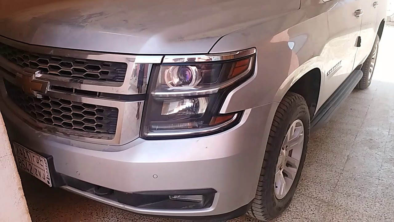 التحكم بالنور مع قفل وفتح السيارة بالريموت تاهو يوكن Tahoe Yukon 2015-2020