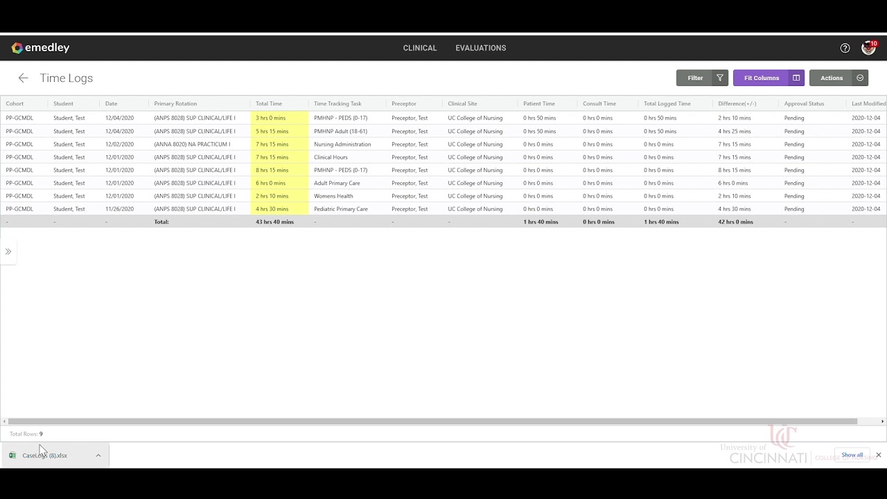 How to Run a Time Log Report
