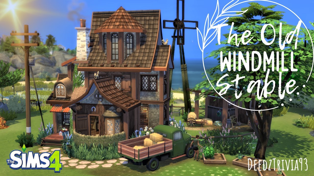 The Old Windmill Stable | TheSims4 | NoCC