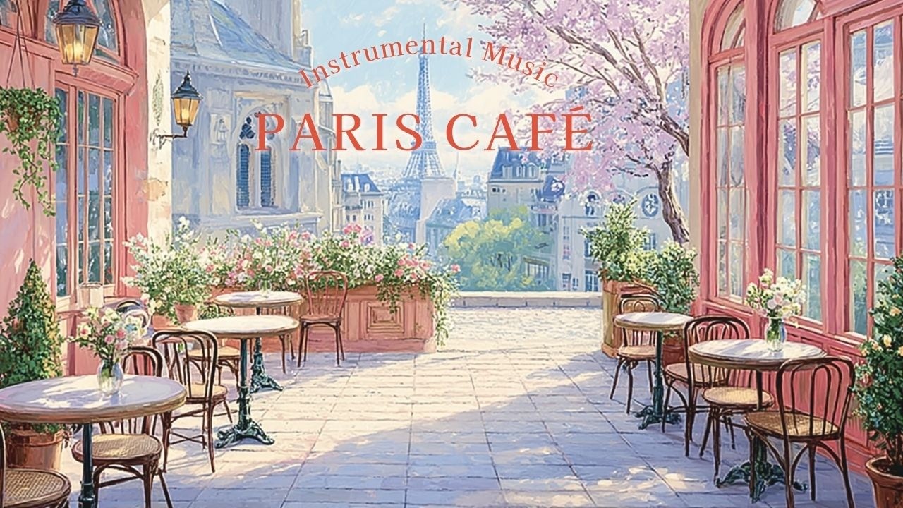 PARIS CAFE 🇫🇷 Instrumental Music — Coffee Playlist | Guitar & Accordion