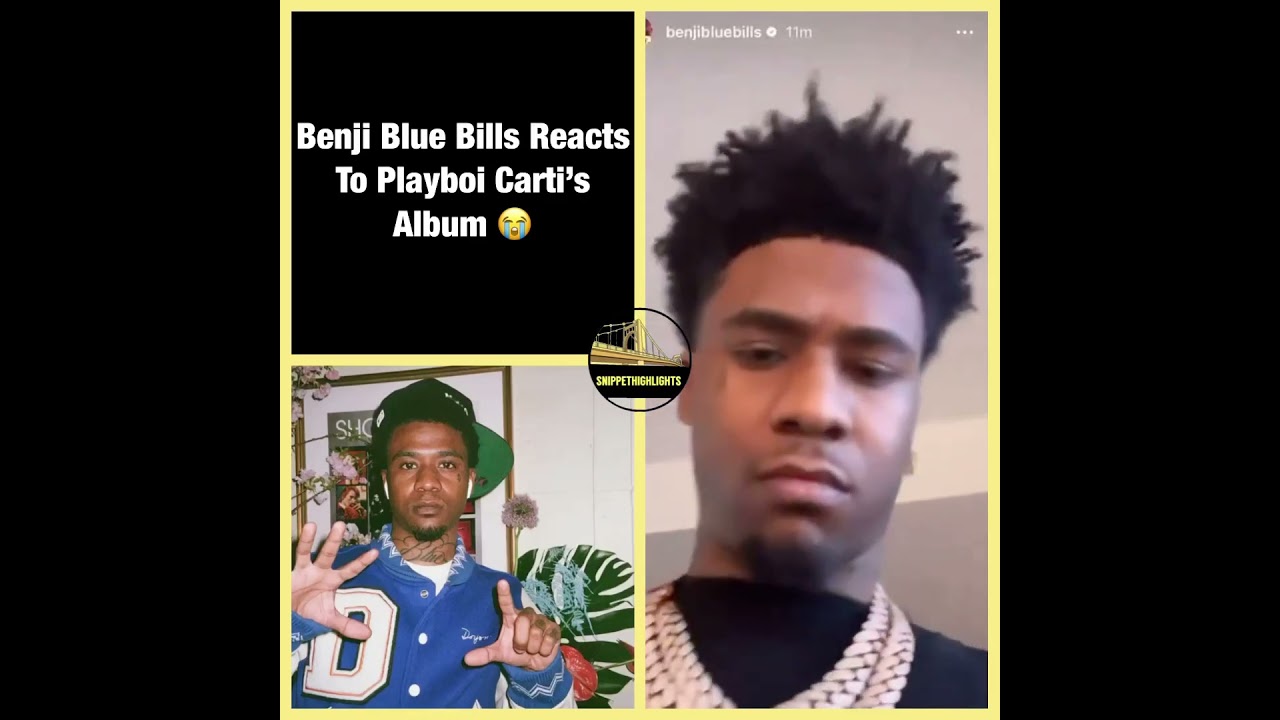 Benji Blue Bills Reacts To Playboi Carti&rsquo;s Album 😭 #shorts