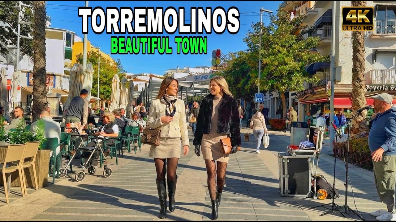 Torremolinos Spain 2026 | Winter Vibes: Old Town Charm & Hidden Corners [4K]