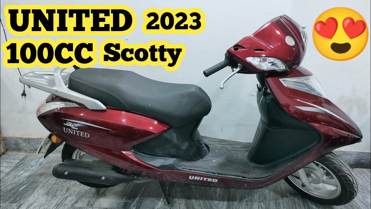 UNITED 100CC Scotty NEWf | Model 2023 | Walk Around | Detail Review | FamBeaM