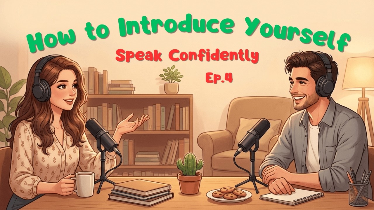 Speak Confidently | How to Introduce Yourself | Daily English Stories for Beginners A1-B1 Level