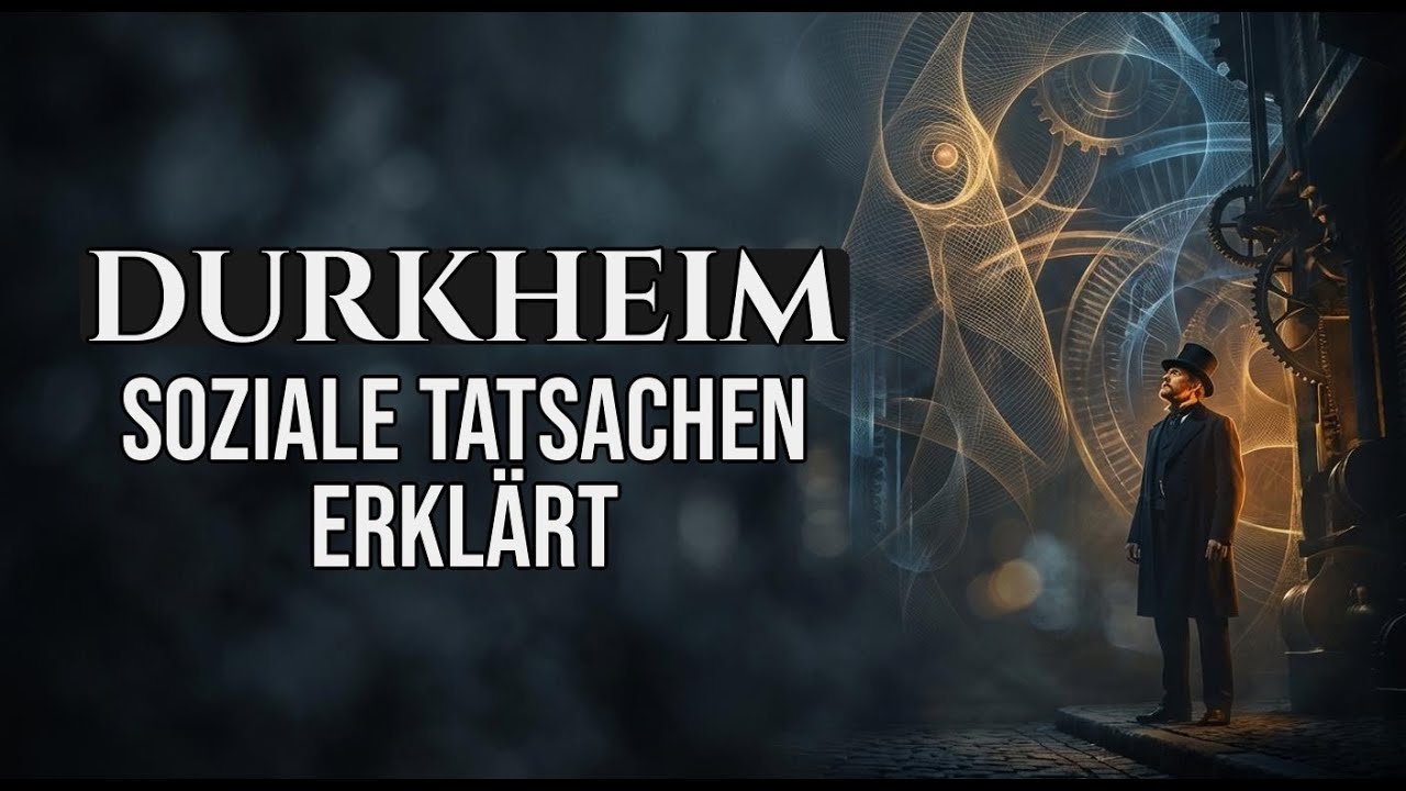Émile Durkheim: Die unsichtbare Architektur, Suizid und soziale Tatsachen