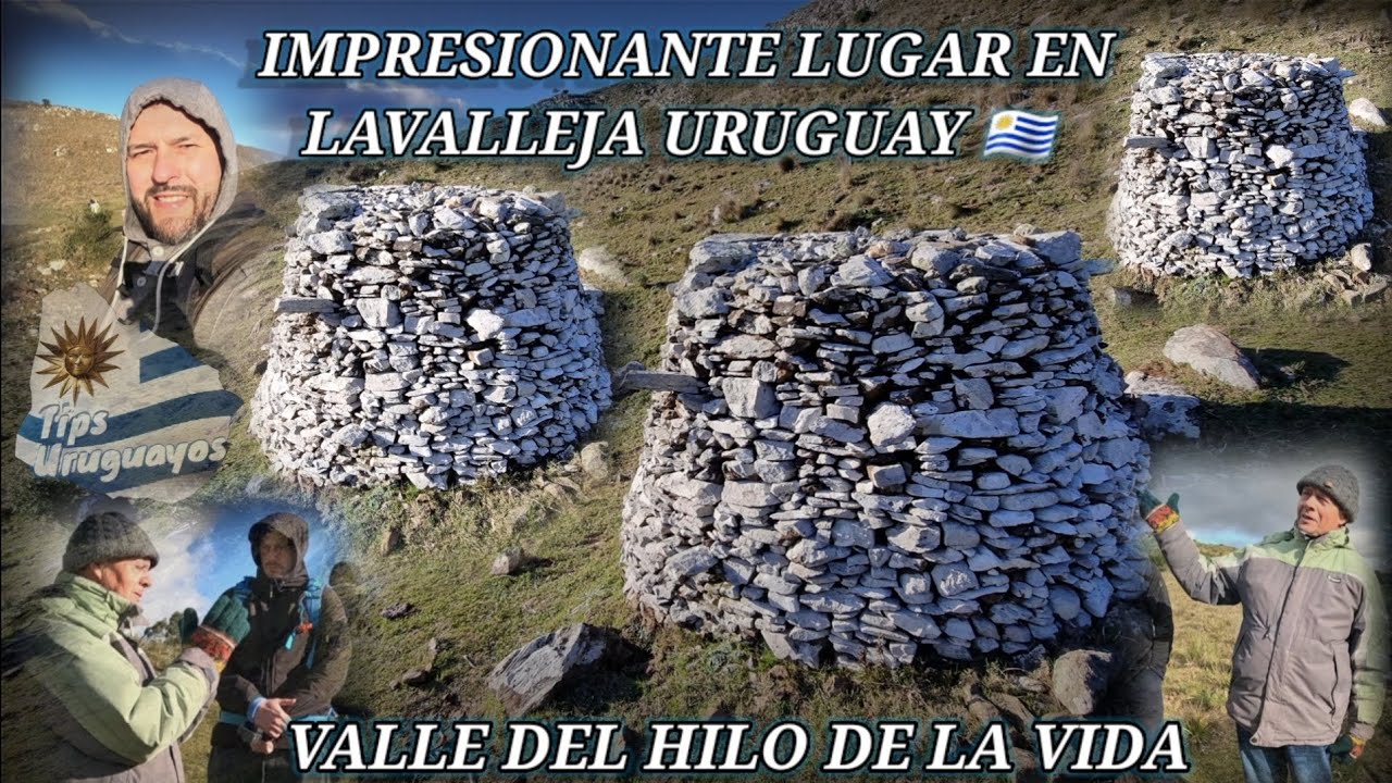 VALLE DEL HILO DE LA VIDA UN IMPRESIONANTE DESTINO ARQUEOLÓGICO Y MISTERIOSO DE LAVALLEJA URUGUAY.