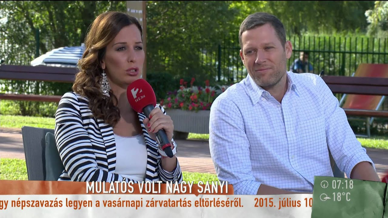 Nagy Sanyinak hiányzik a mulatós élet - 2015.07.10. - tv2.hu/mokka
