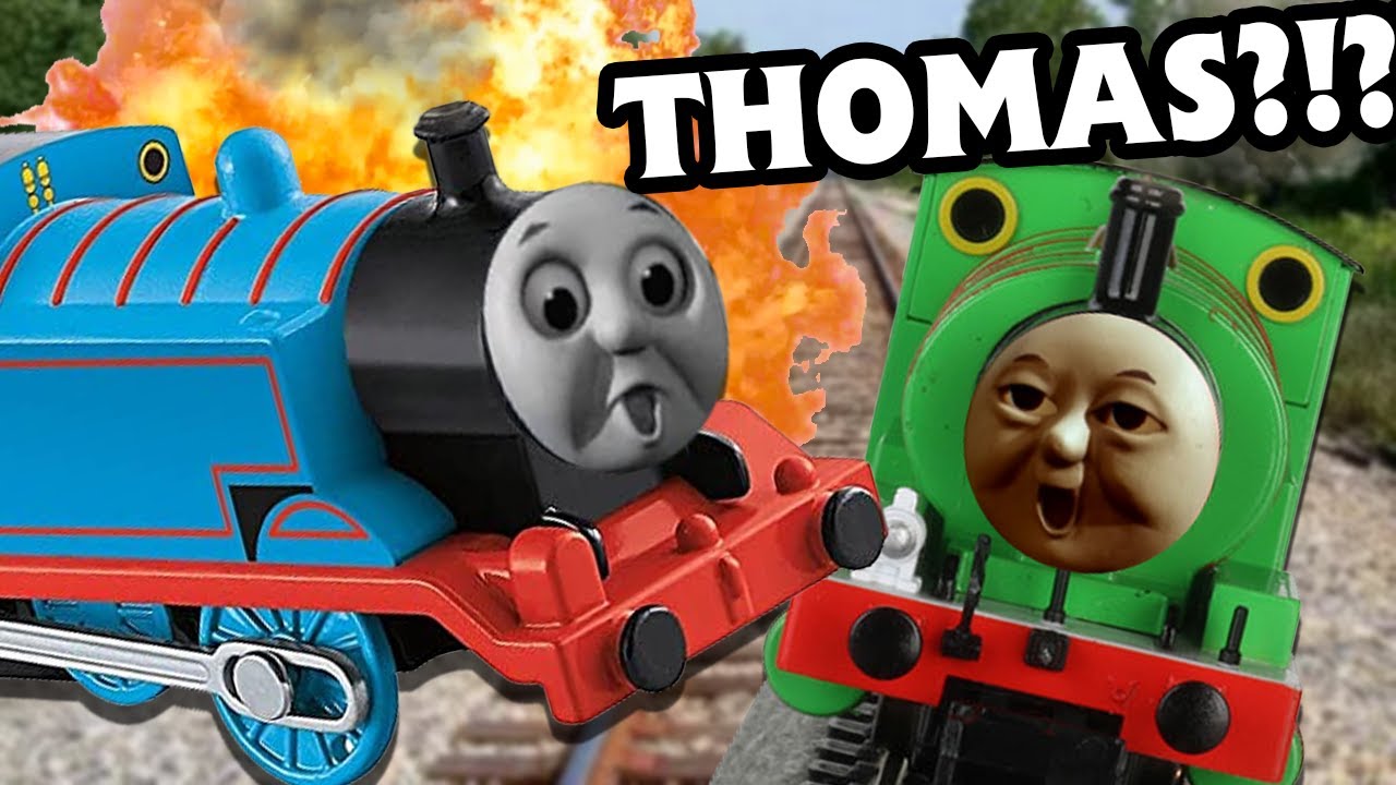 (LOST EPISODE) Thomas The Train Crashes and Explodes!!!