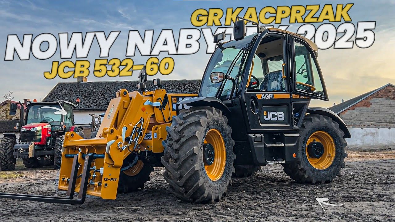🔥✔★NOWY NABYTEK 2025!🔥🚜✔★Ładowarka JCB 532-60🚜🔥✔ GR Kacprzak🔥★