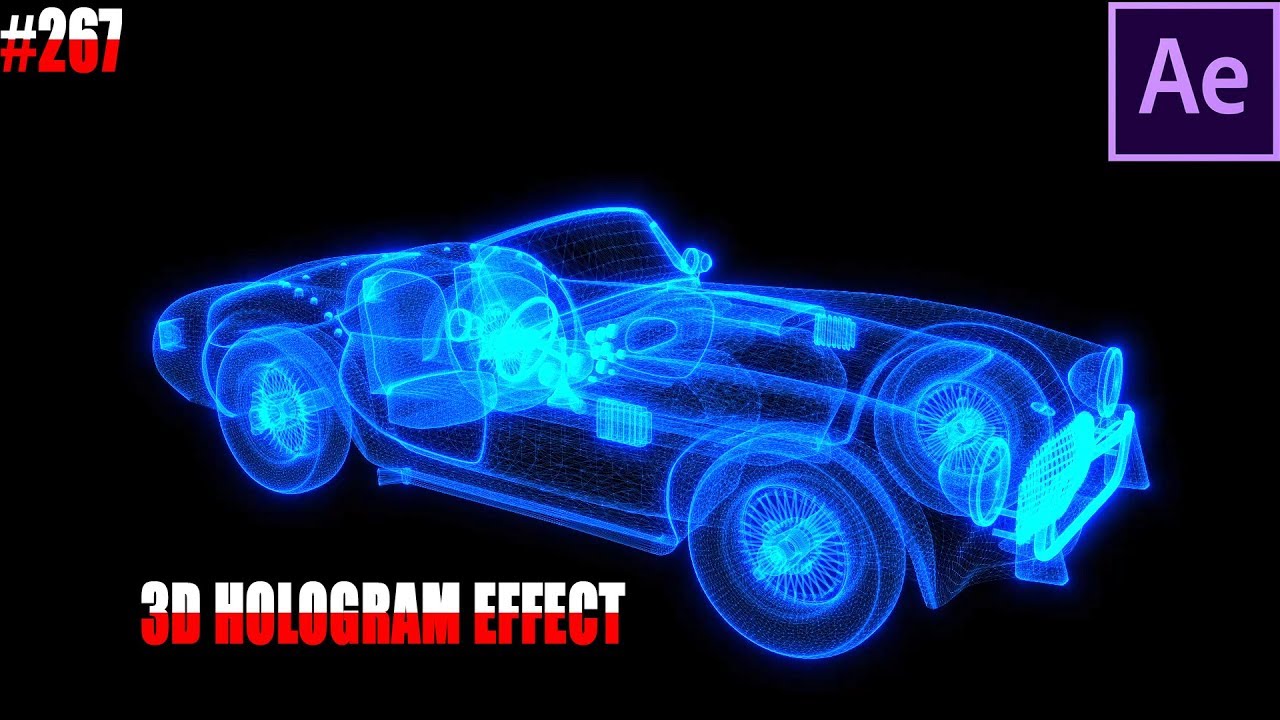Как создать эффект 3D-голограммы — урок по After Effects