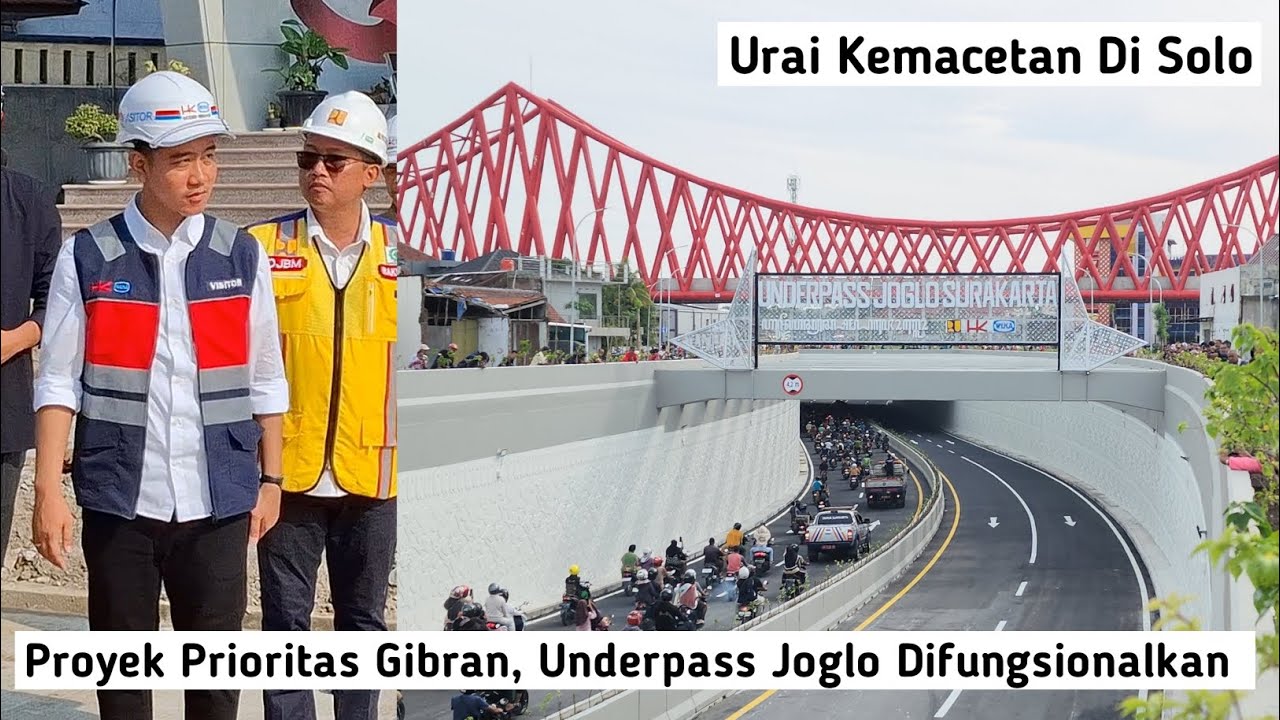 Underpass Joglo Difungsionalkan, Jadi Ikon Baru Di Solo
