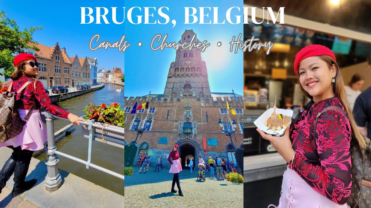 A Day in Bruges, Belgium | Canals, Belfry & Famous Landmarks | Belgium 🇧🇪 