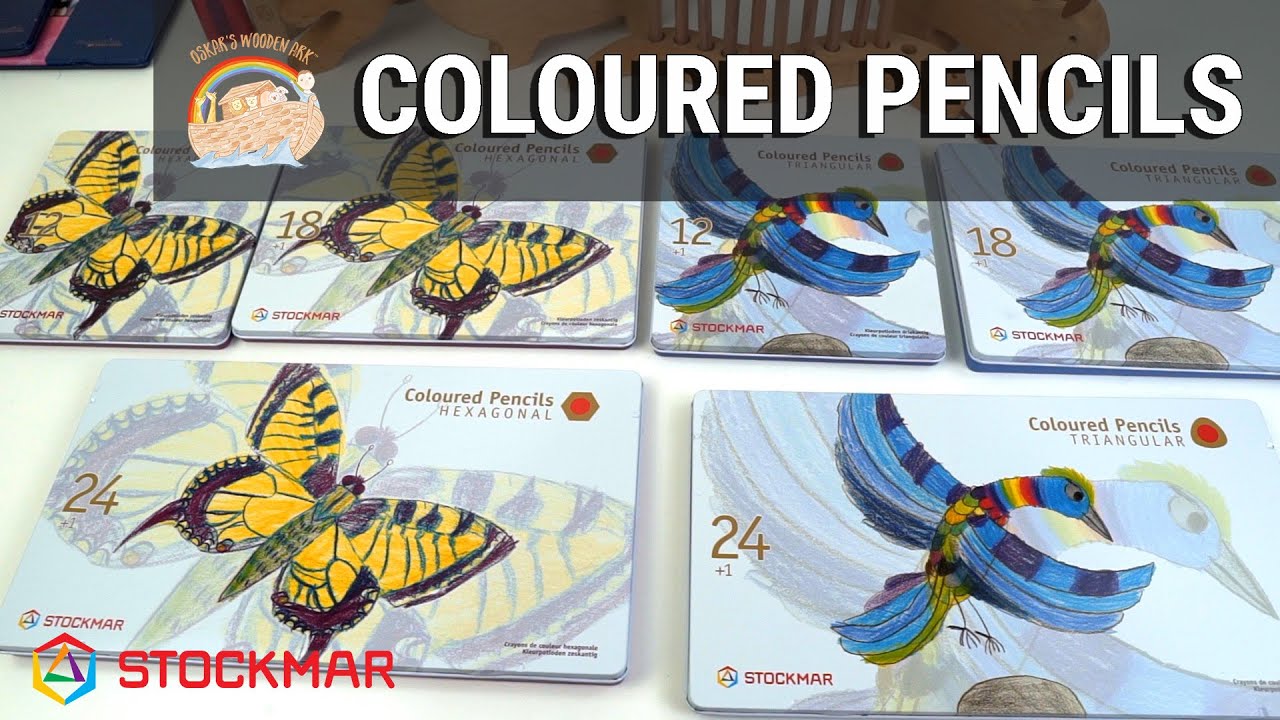 Stockmar Coloured Pencils Hexagonal and Tringular
