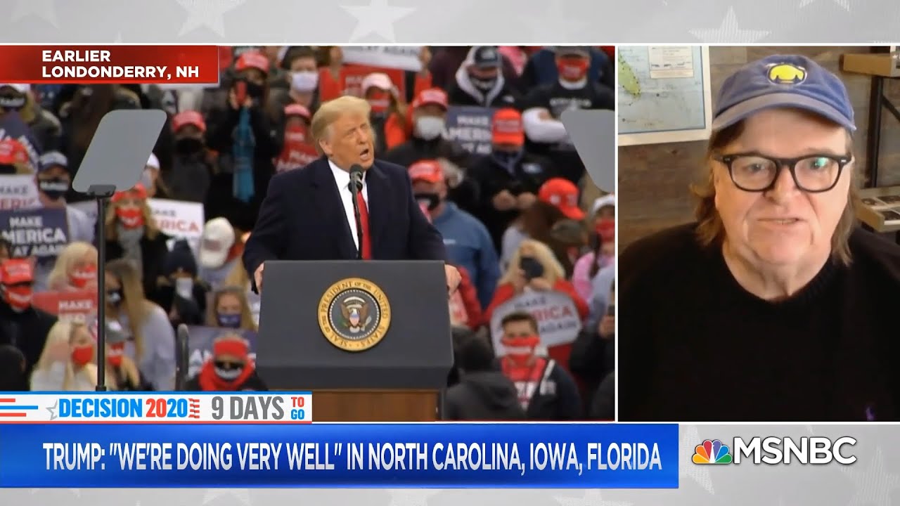 Michael Moore on Whether We Can Trust The Polls 9 Days From Election Day | MSNBC | Alex Witt