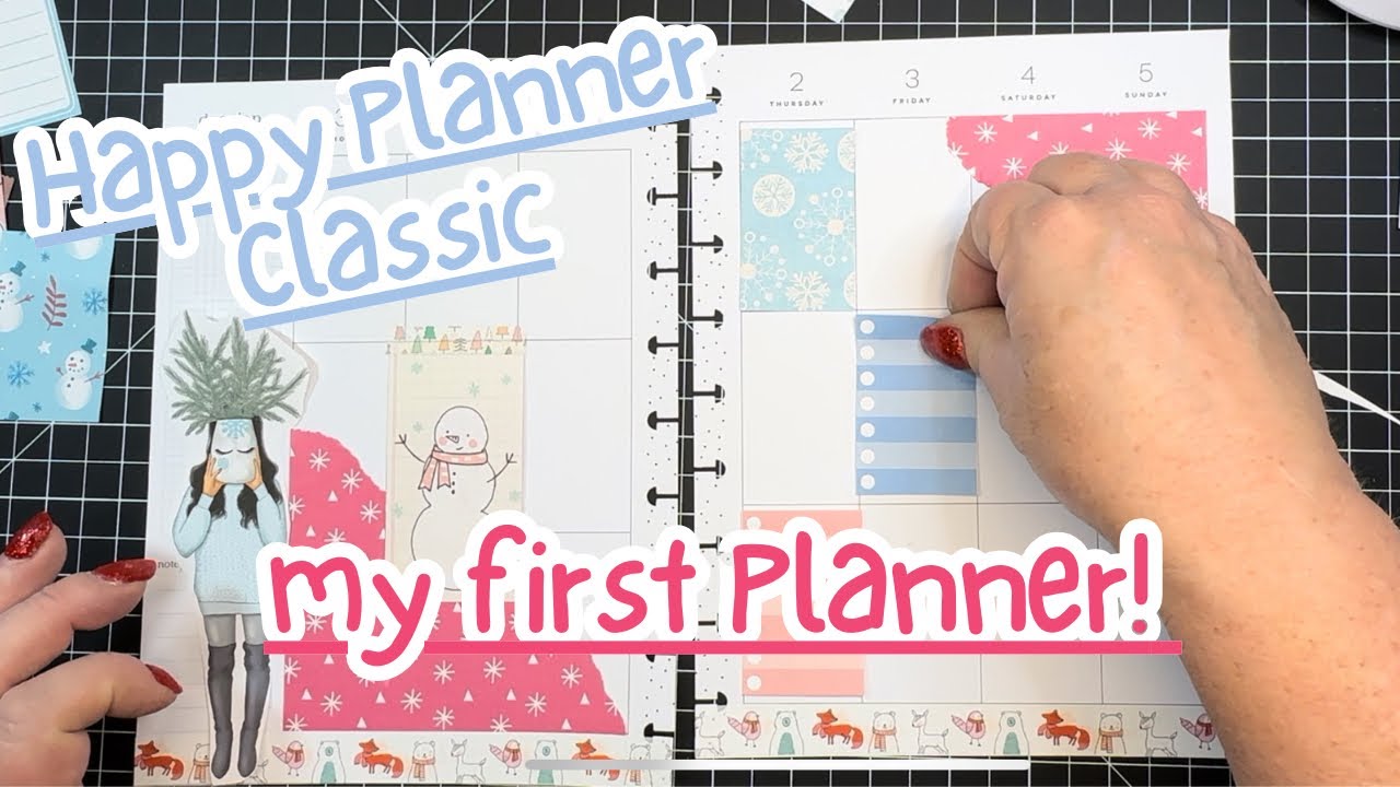 Planner Newbie | My First Weekly Spread | Vertical Layout