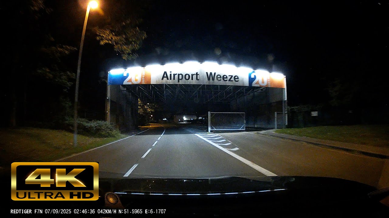 Mheer Netherlands To Weeze Germany Airport 7 Sept 2025