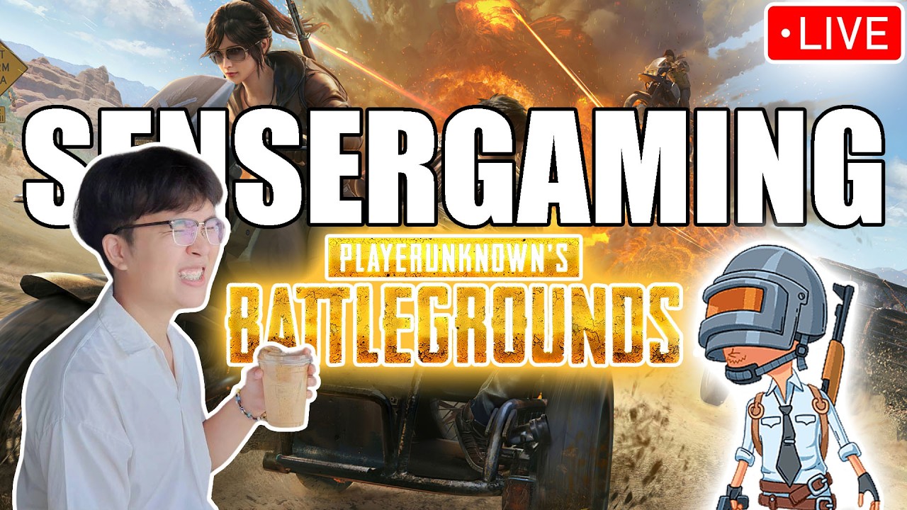 [LIVE🛑] ขอพักเล่น PUBG หน่อยนะครับ งิง l FCONLINE l รับ PC 20  , เล่นให้ดู 100