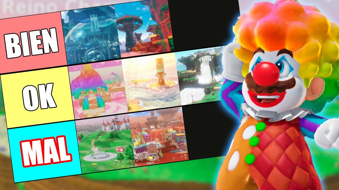Los MEJORES reinos de Super Mario Odyssey