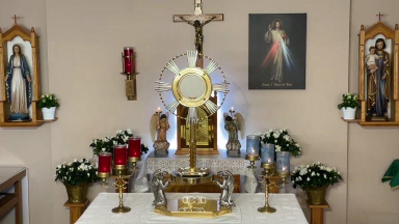 LIVE Eucharistic Adoration - Sisters of Divine Mercy