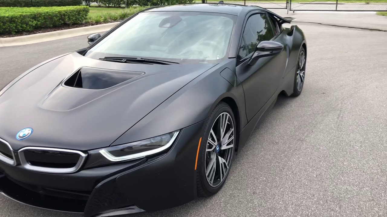 2017 BMW i8 Protonic Frozen Black/Available Now/Only 787 miles