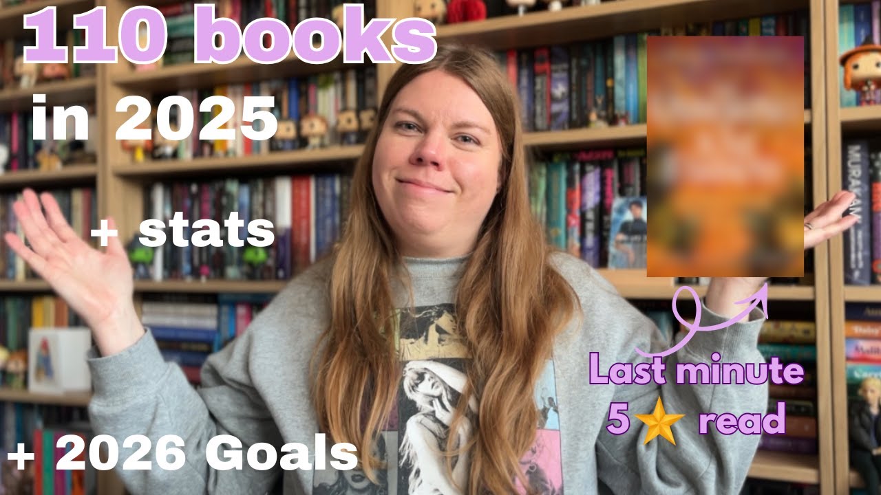 Я прочитаю более 100 книг в 2025 году 📚 Итоги чтения, статистика и цели на 2026 год