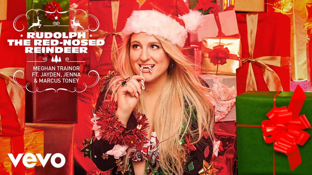 Meghan Trainor - Rudolph The Red-Nosed Reindeer (Audio) ft. Jayden, Jenna & Marcus Toney
