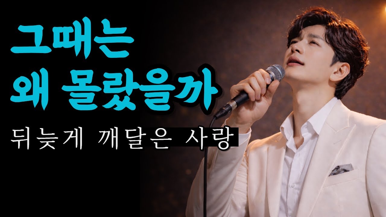 그때는 왜 몰랐을까 │지나고 나서야 알게 된 사랑│가슴을 울리는 인생 노래