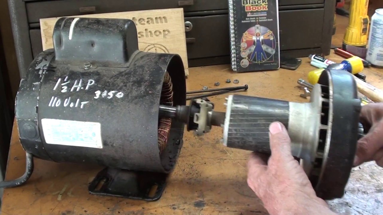Replacing Electric Motor Bearings Tips #468 tubalcain