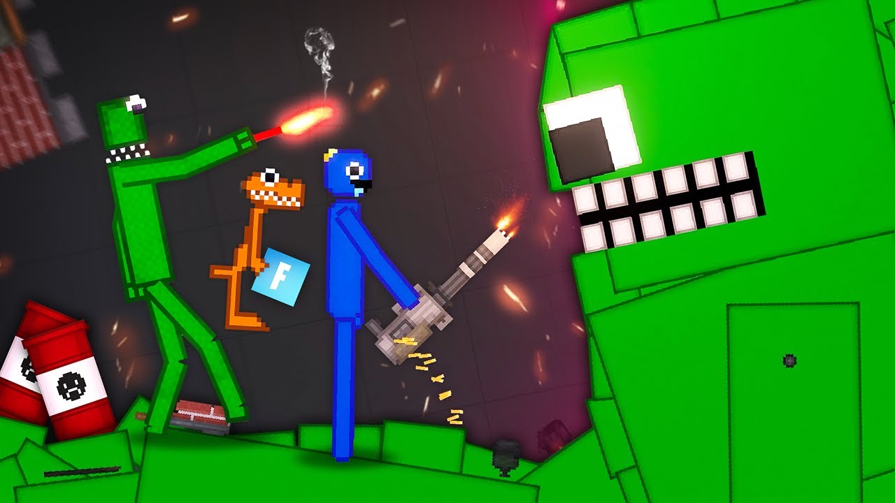 Rainbow Friends, ale NIE LUBIĄ GARTEN OF BANBAN | People Playground