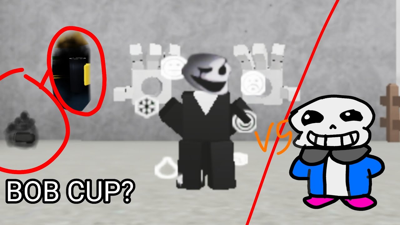GASTER VS SANS son and dad | Trollge Multiverse 