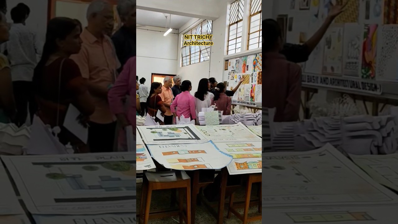 NIT TRICHY Department of architecture COA visit #nit #iit #jee #iitmotivation #architecture