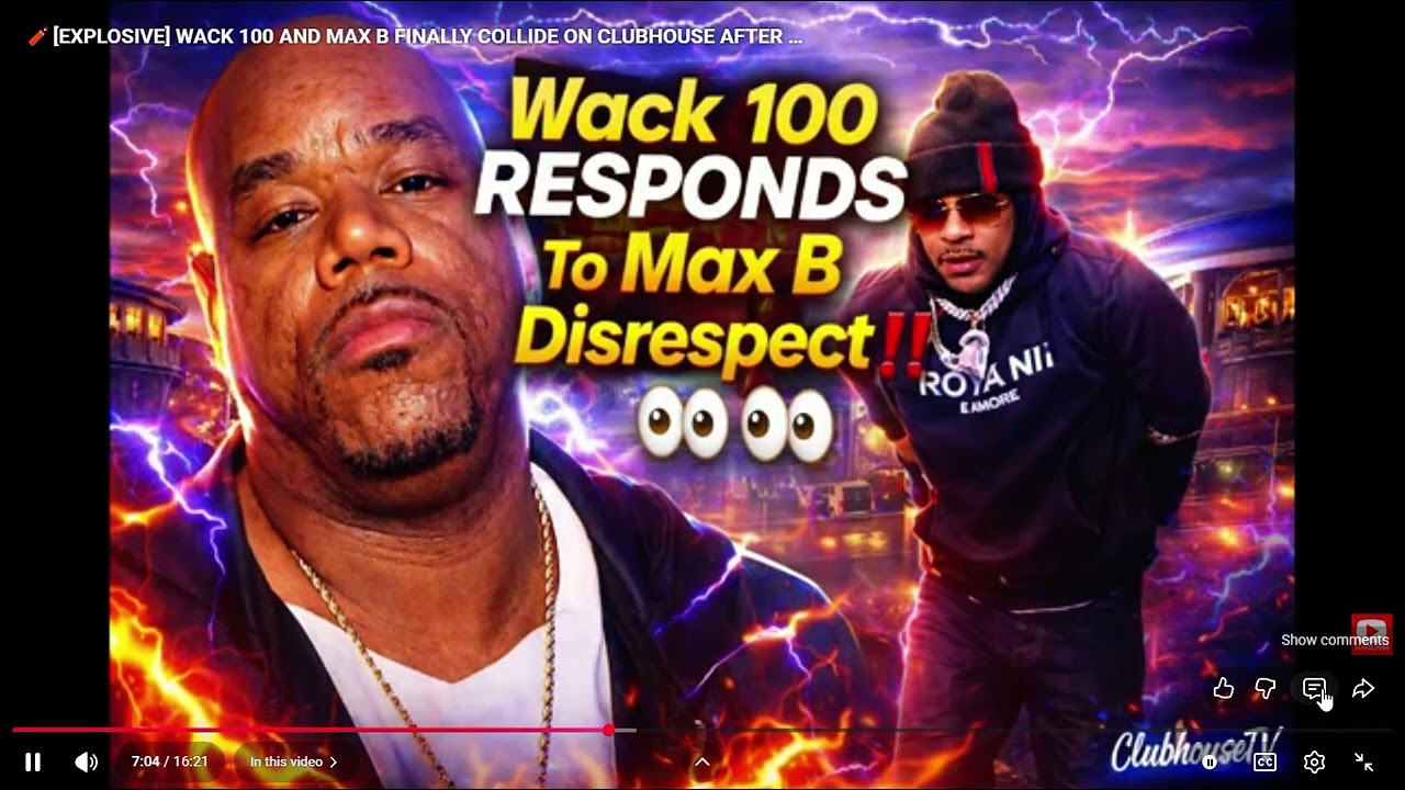 wack 100 vs max b on club house