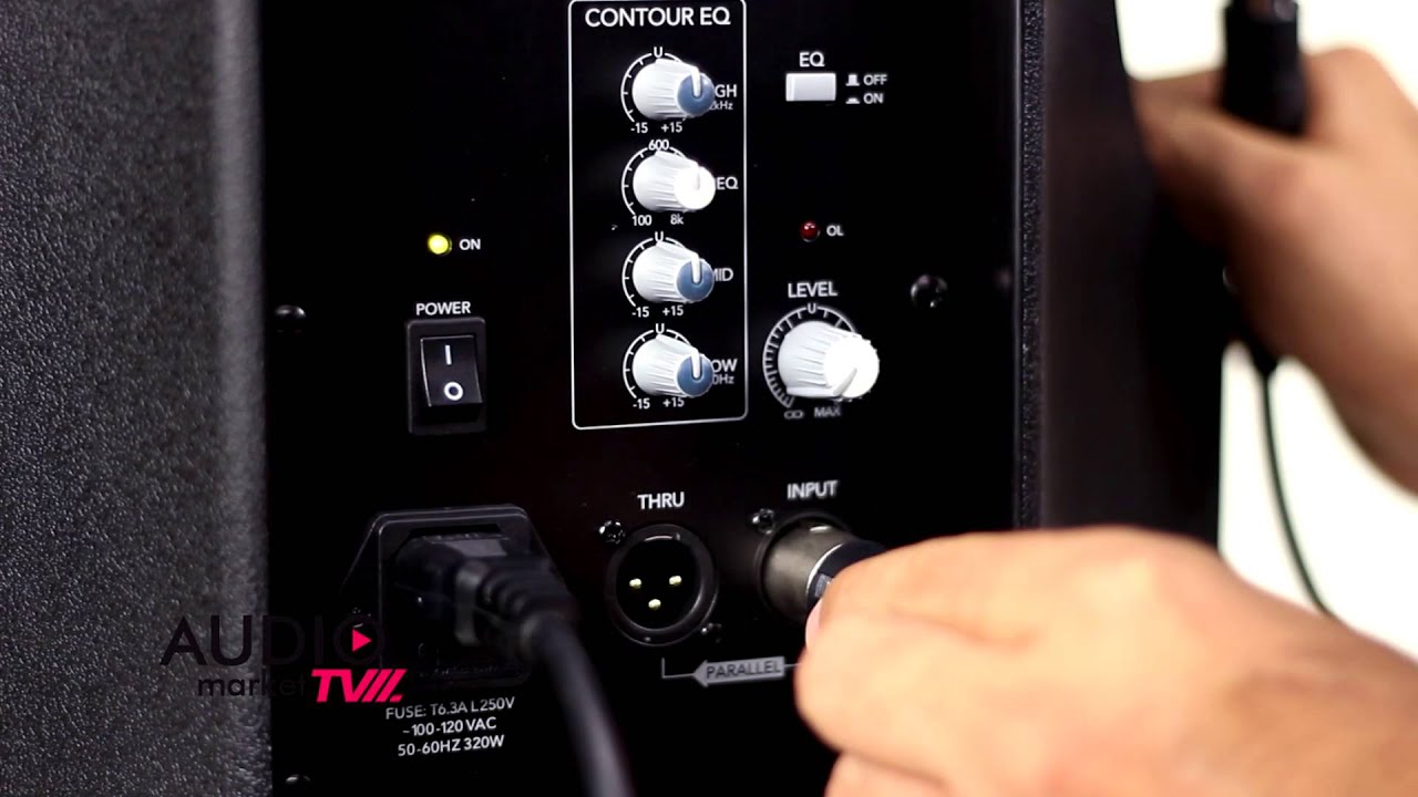 MACKIE TH-15A Corneta Amplificada 2 Vias 350Watts. Audiomarket.com.ve