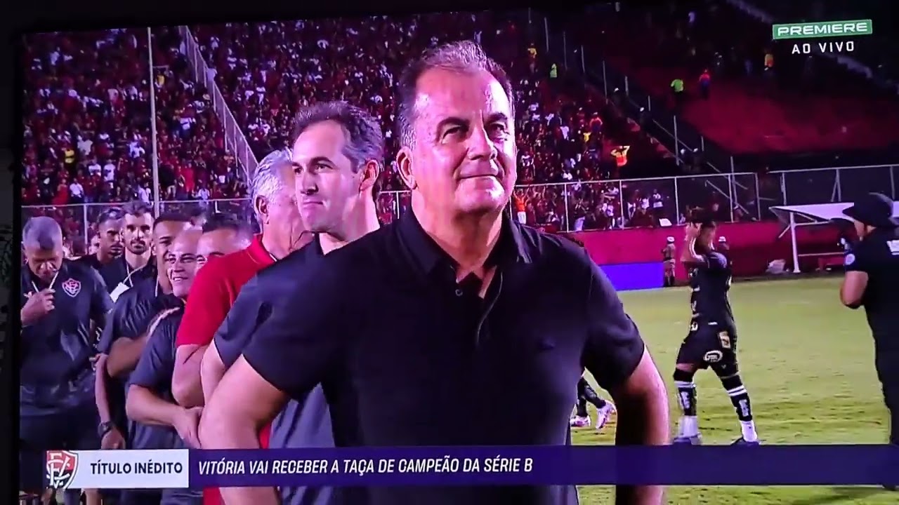 VITÓRIA levanta a taça de CAMPEÃO BRASILEIRO 2023 da Série B