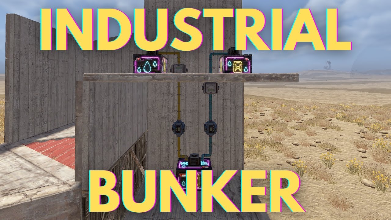 Connect your bunker with industrial pipes | Rust Tip