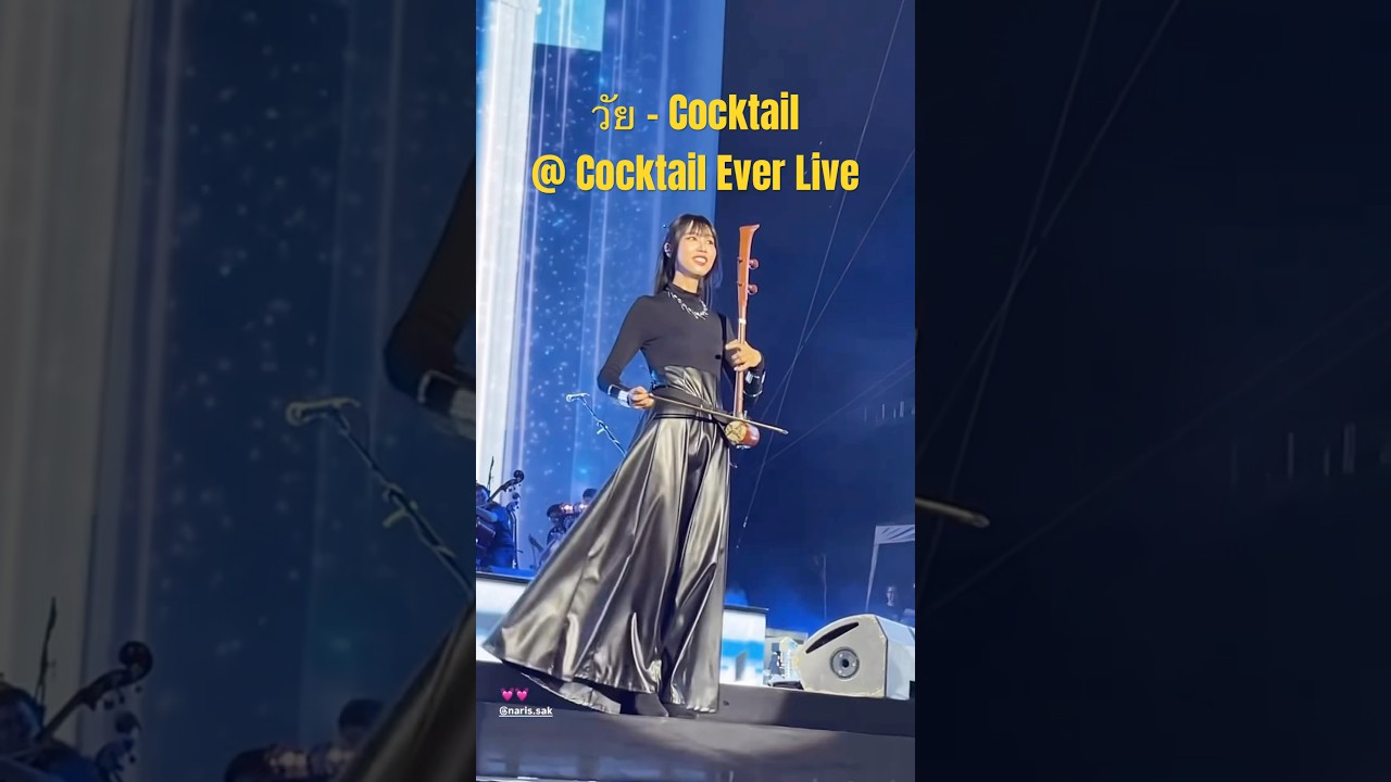 วัย - Cocktail ในคอนเสิร์ต #COCKTAILEVERLIVE #YoyeASIA7 #naristhefiddler