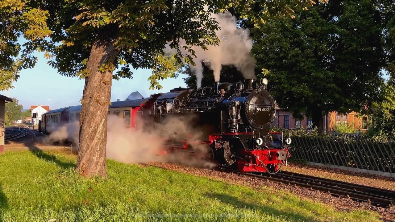 Sp&auml;tsommer-Dampf auf Harzquer- und Selketalbahn
