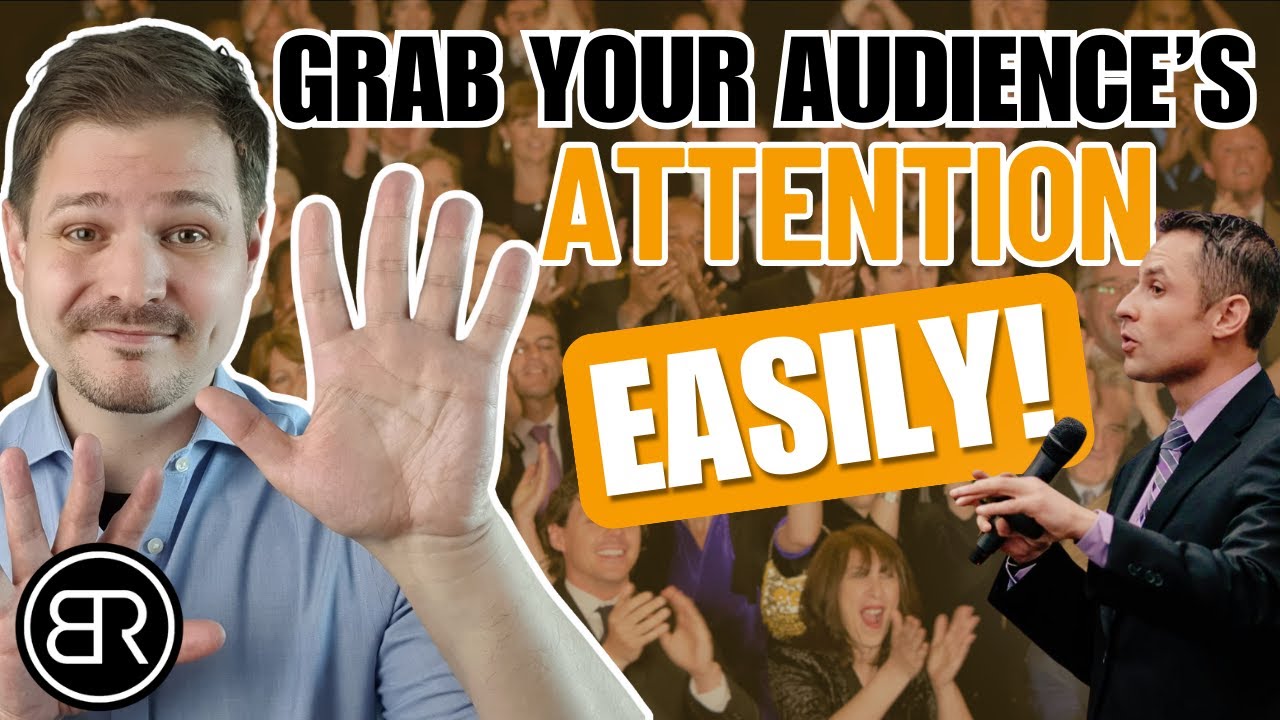 How to Capture Audience Attention Without Saying a Word