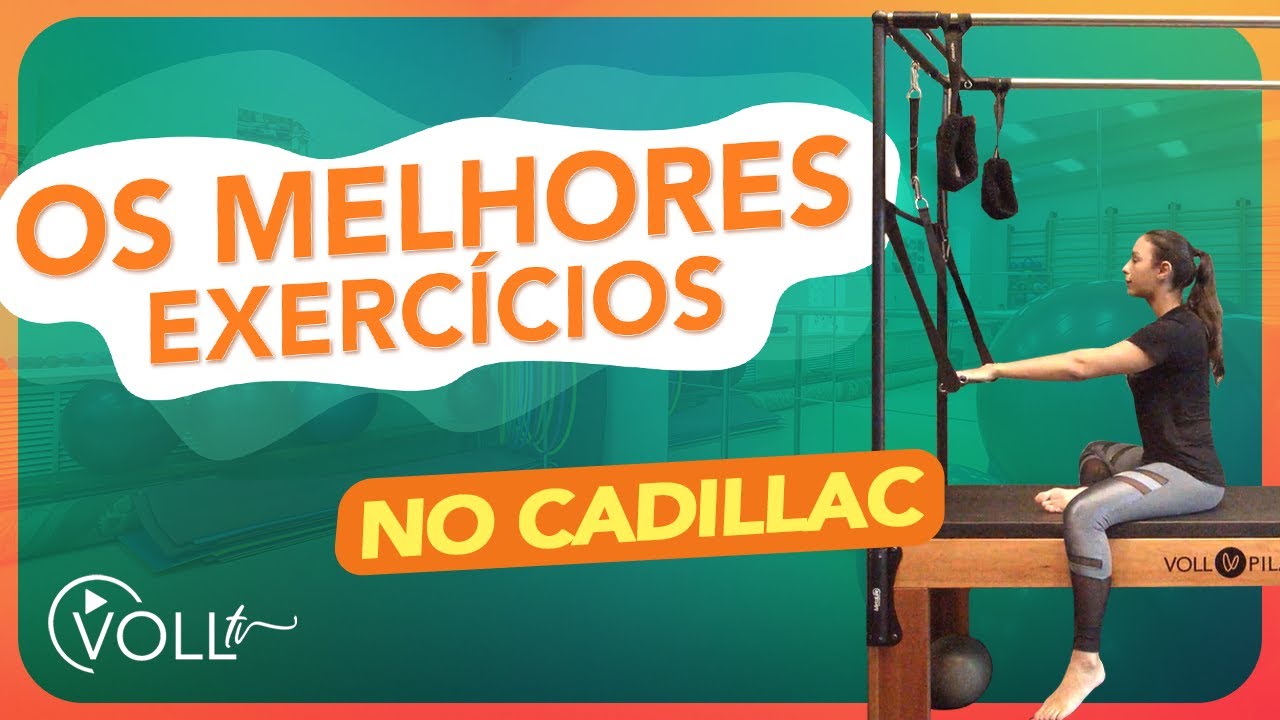 8 exercícios de Pilates para gestantes no Cadillac