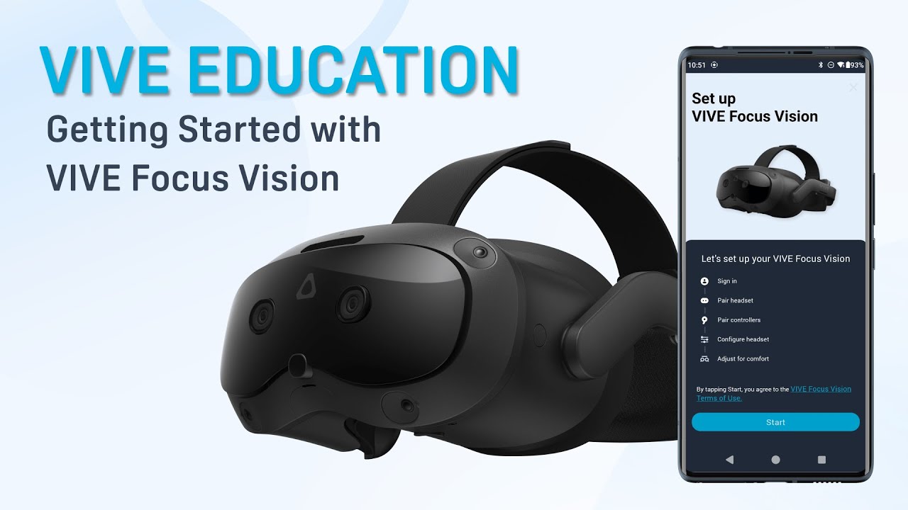 Начало работы с VIVE Focus Vision