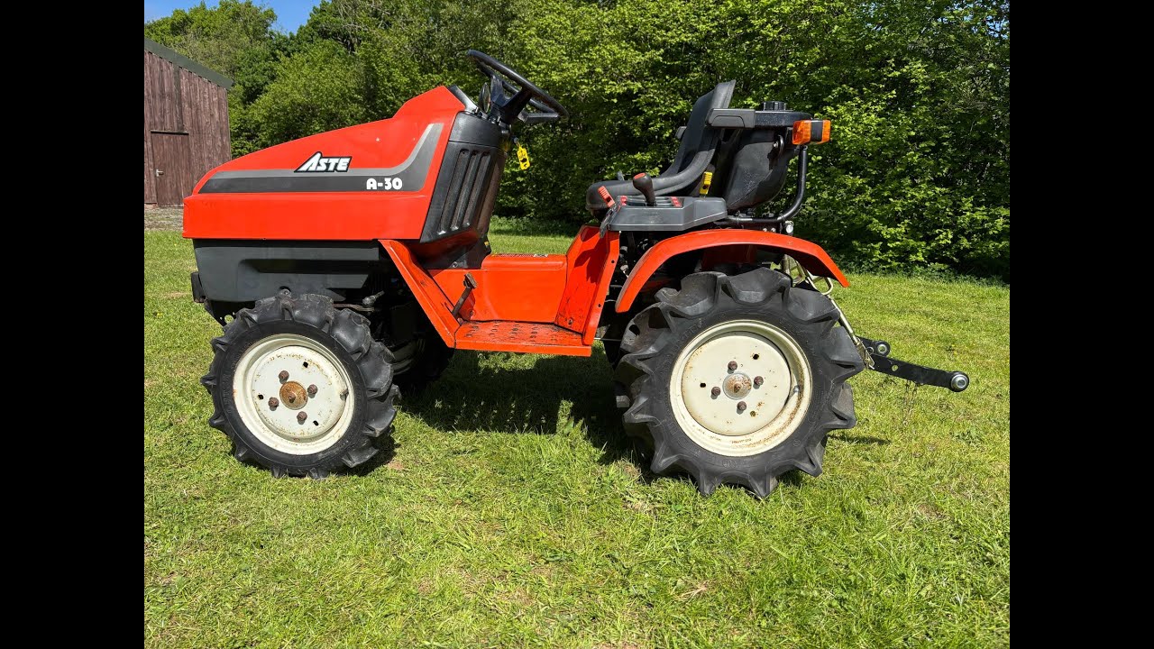 KUBOTA ASTE A 30 COMPACT 4X4 SOLD BY www.catlowdycarriages.com