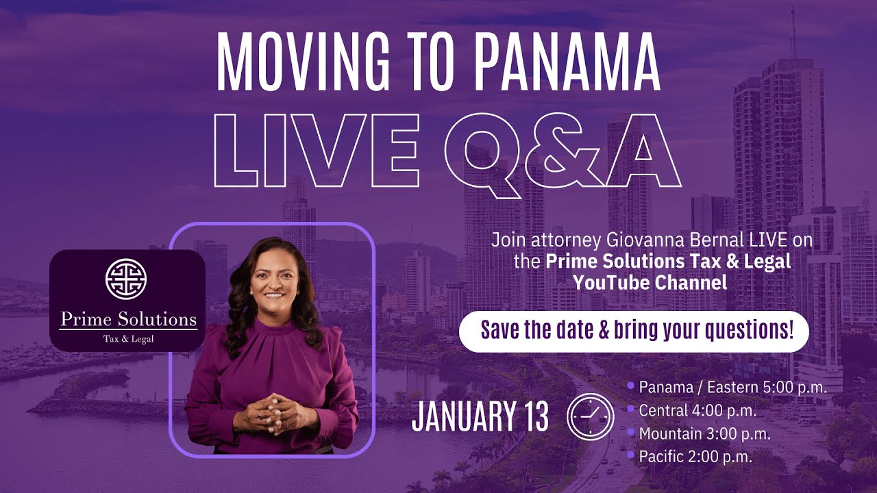 Moving to Panama Live Q&A